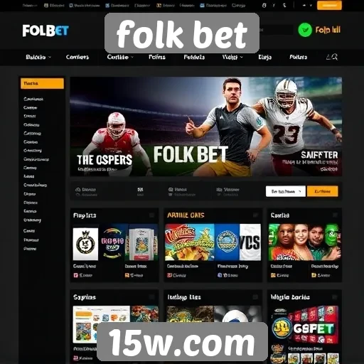 Usuários elogiam interface do site Folk Bet